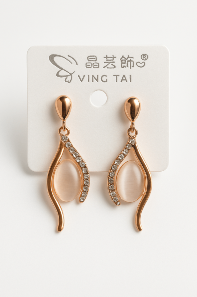 Tear drop earring